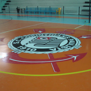 Piso esportivo do Corinthians