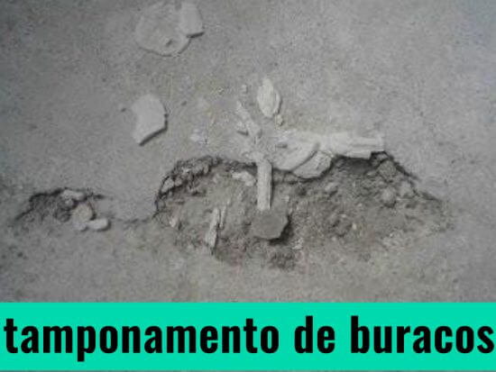 Tamponamento de buracos