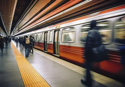 Gap filler PU aplicado em plataforma de metrô para vedação de espaços entre trem e estação
